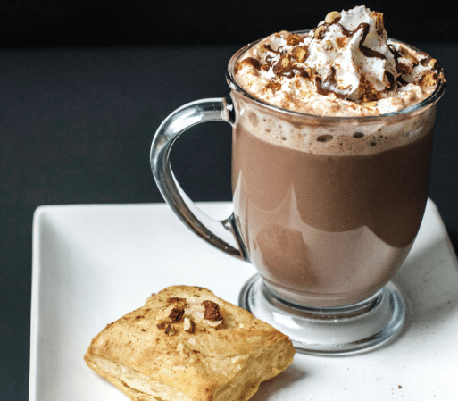 Homemade Spiced Hazelnut Hot Chocolate Meiko And The Dish