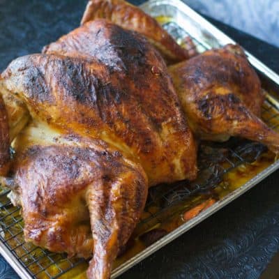 whole roasted turkey