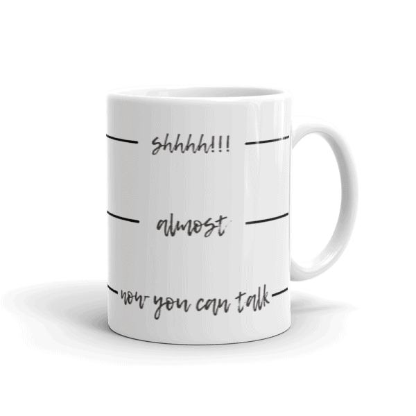 Download Shhhh!!! Coffee Mug | Meiko and The Dish