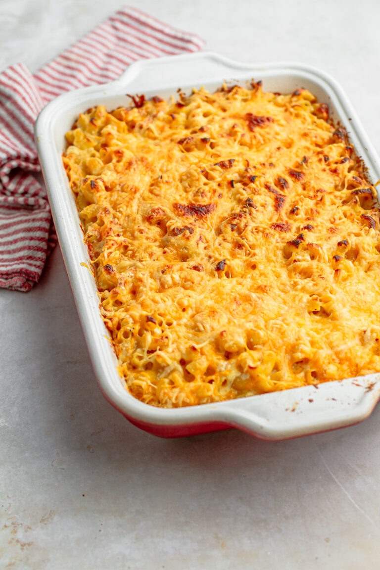 Baked Mac and Cheese Casserole Recipe | Meiko and The Dish