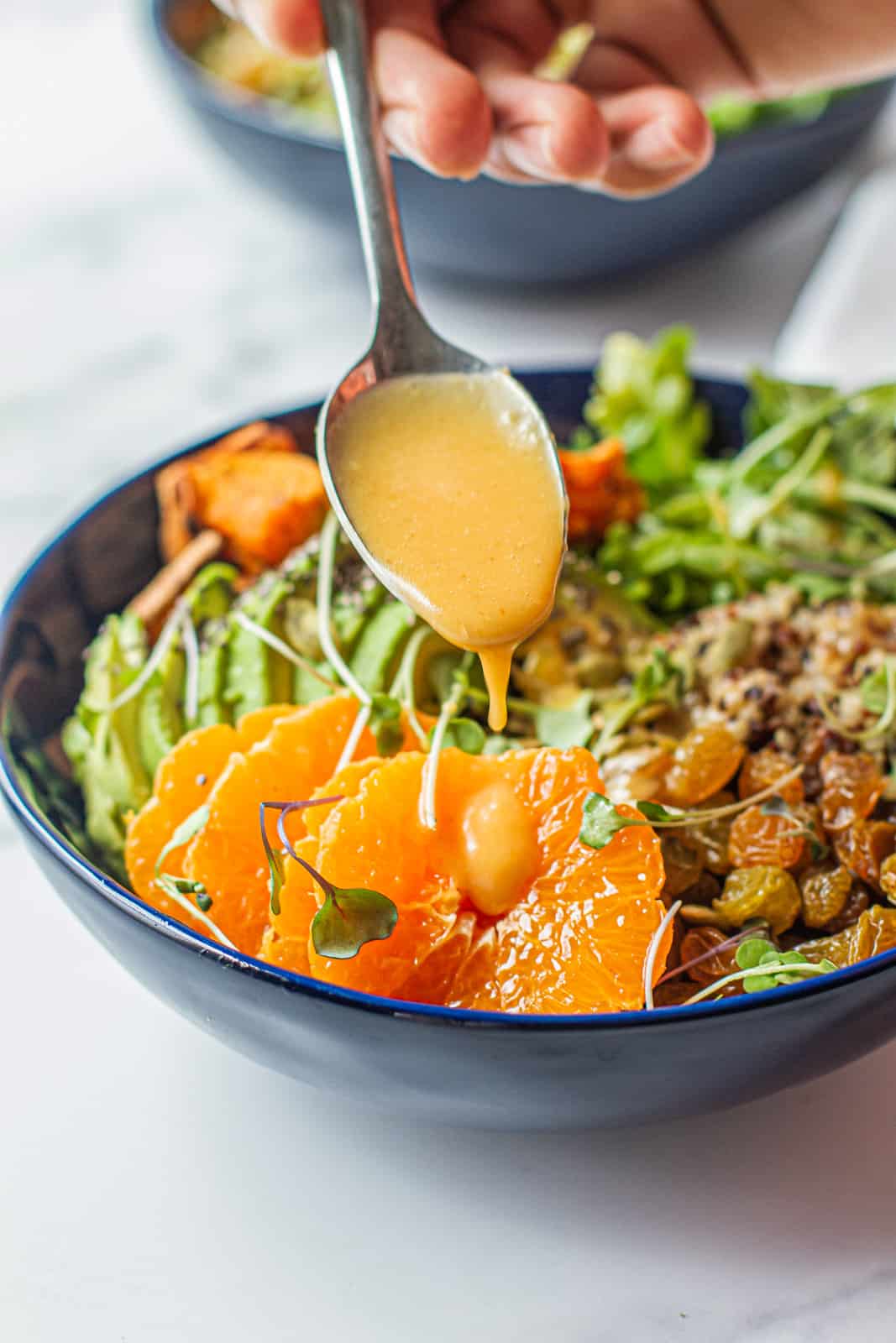 Detox Glow Bowl with Clementine Miso Vinaigrette