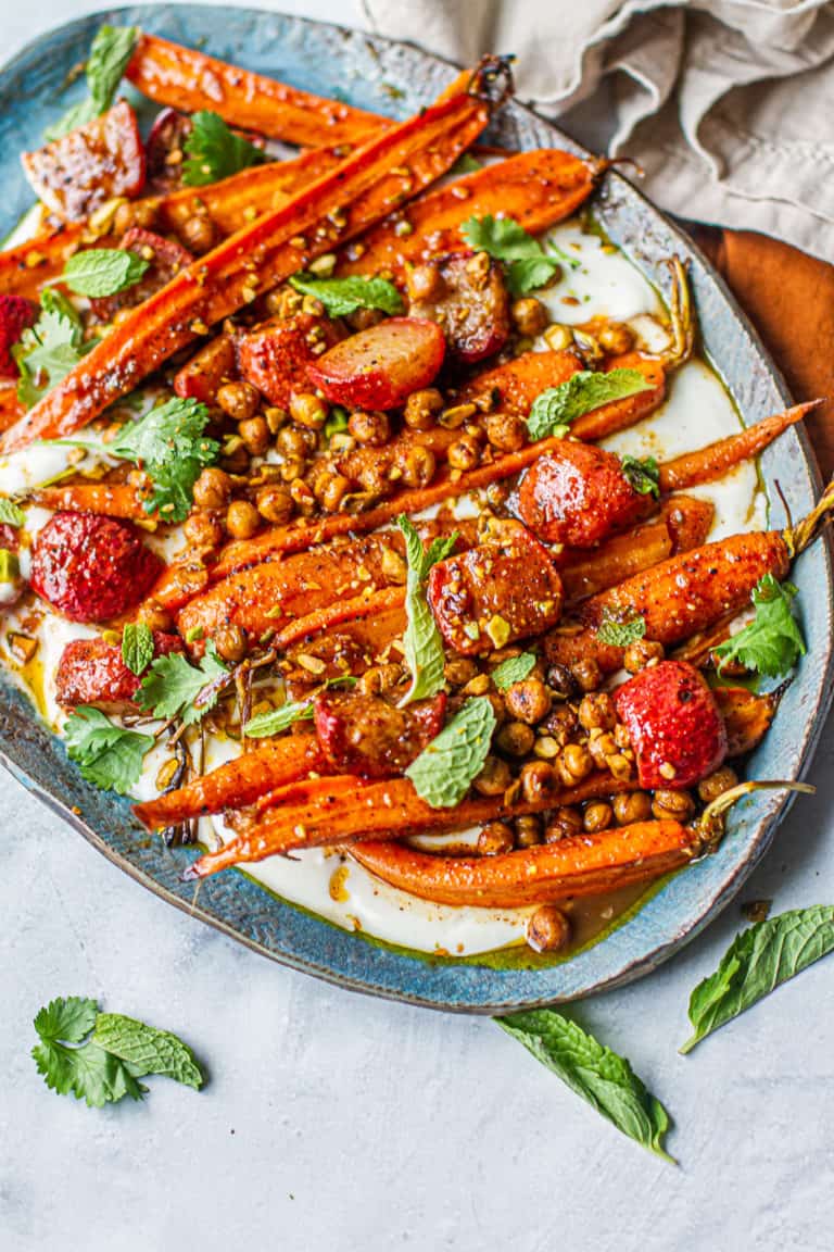 Moroccan-Spiced Carrot & Radish Salad