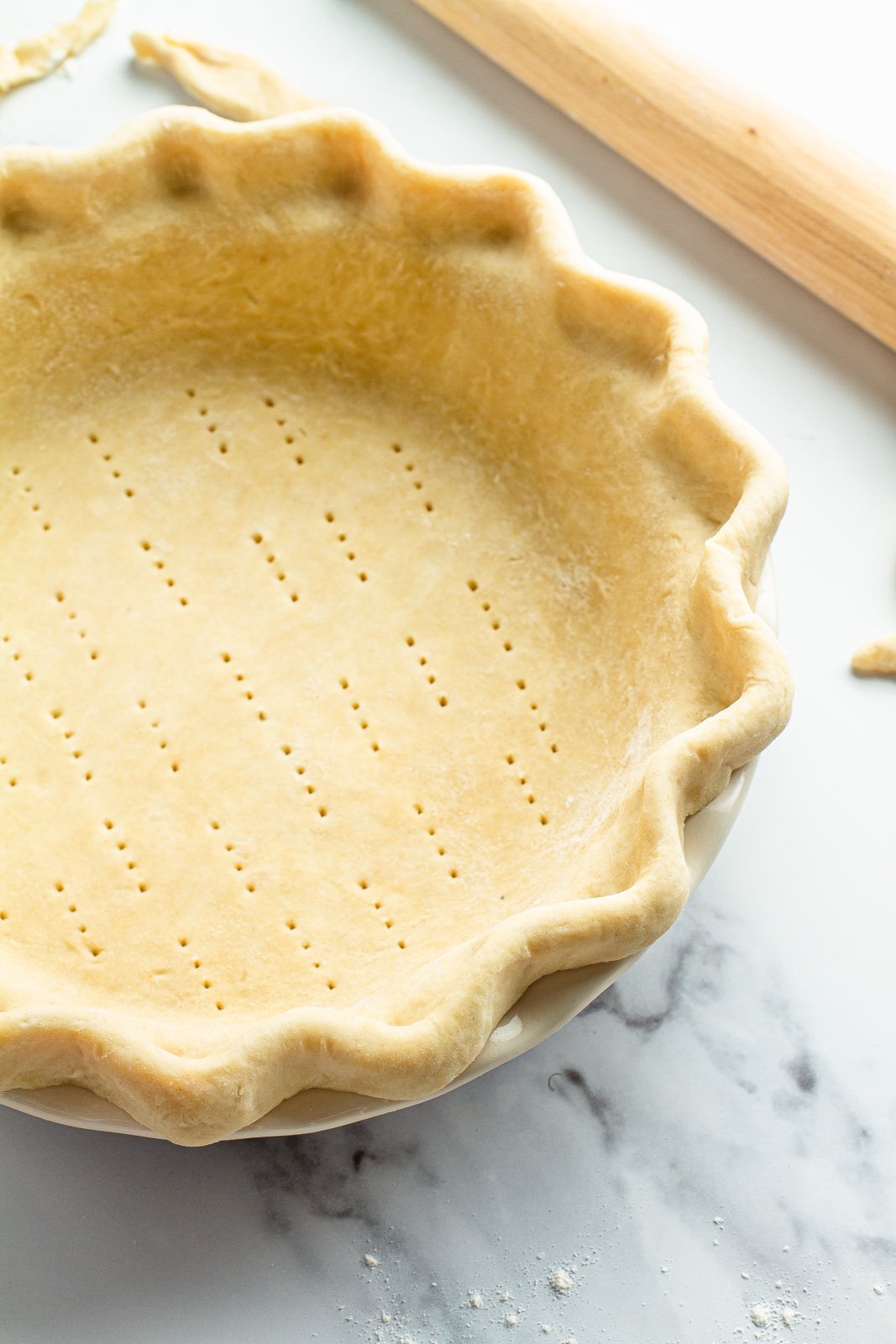 homemade pie crust