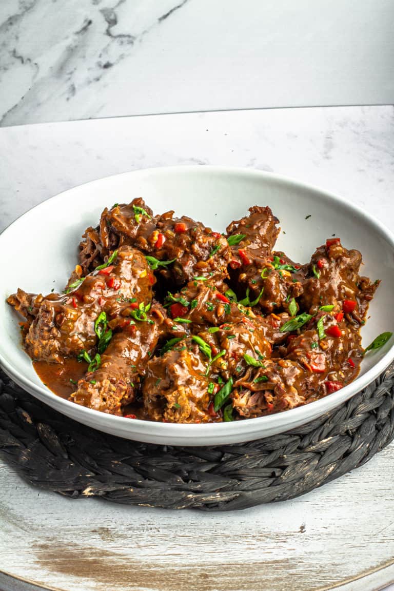 Smothered Turkey Necks | Meiko and The Dish