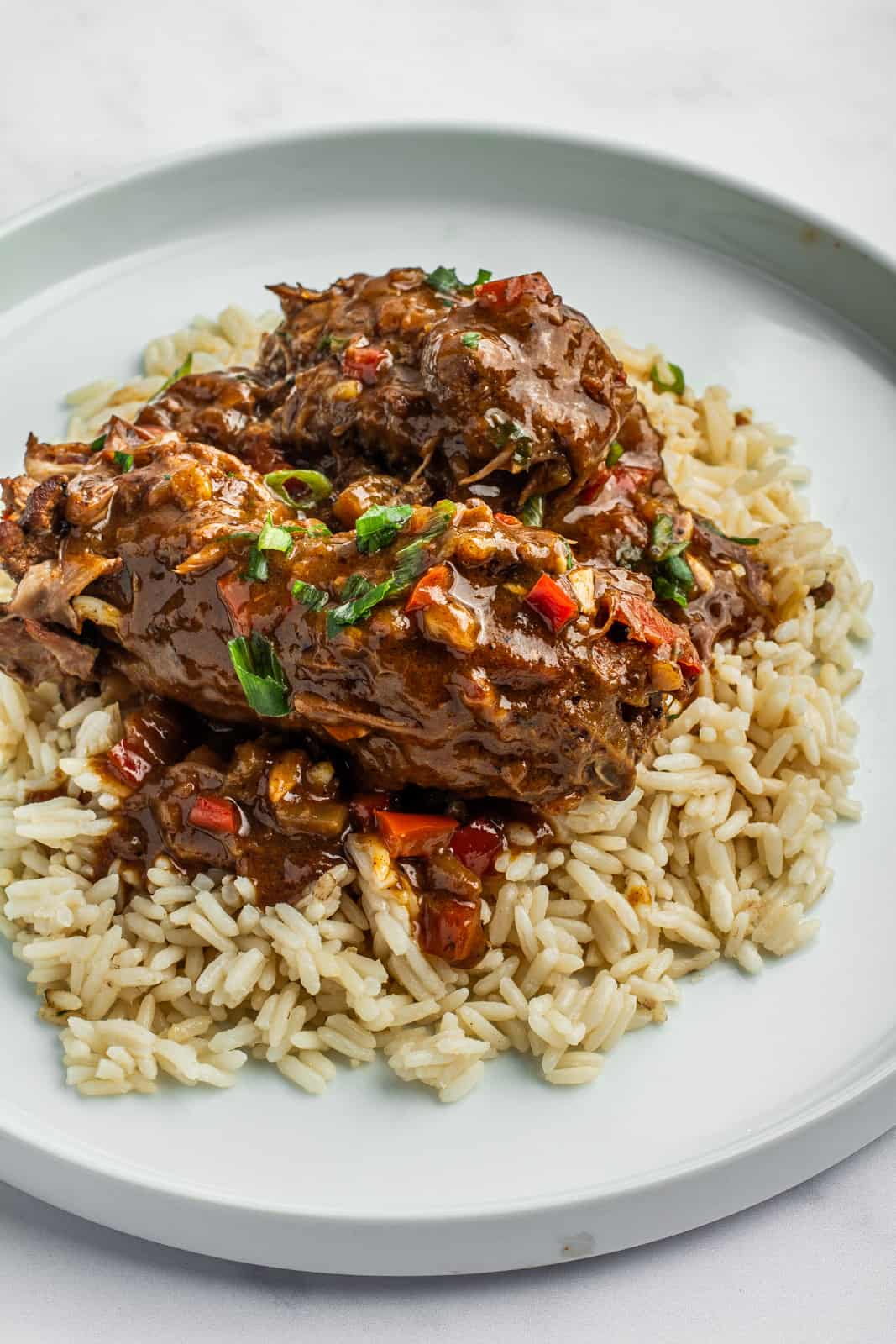 Smothered Turkey Necks Meiko and The Dish