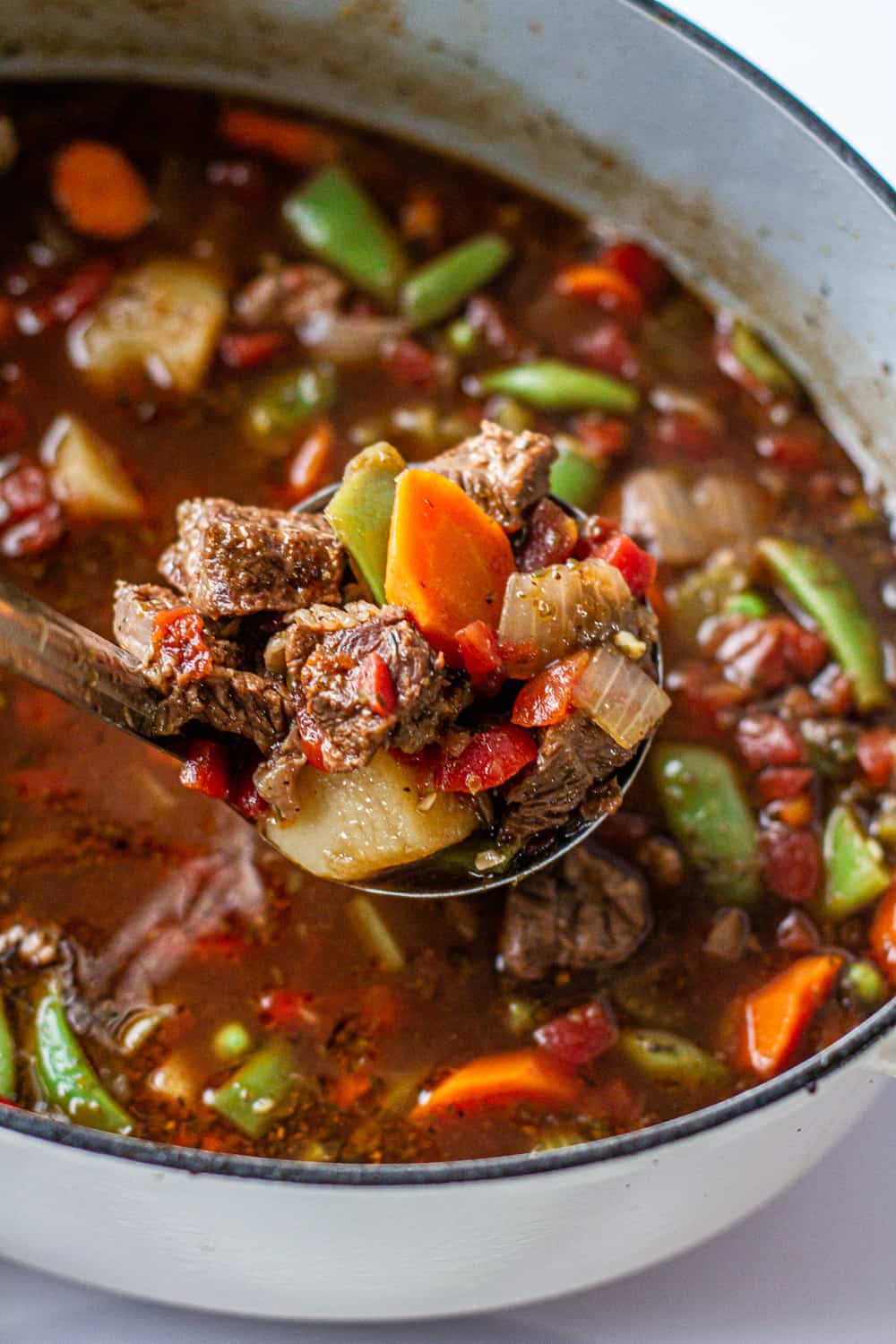 Grandma’s Old Fashioned Vegetable Beef Soup Recipe | Meiko And The Dish