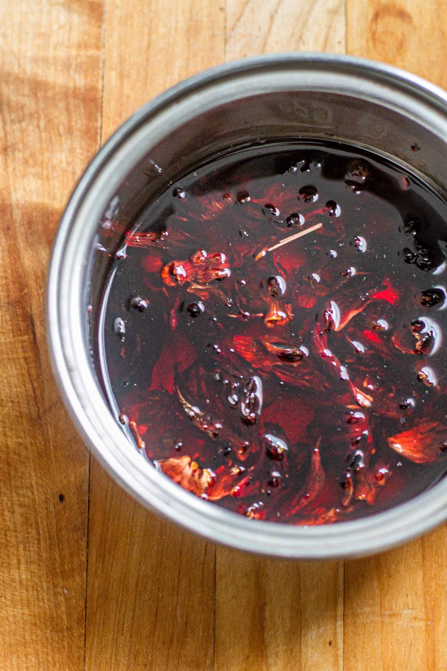 hibiscus simple syrup