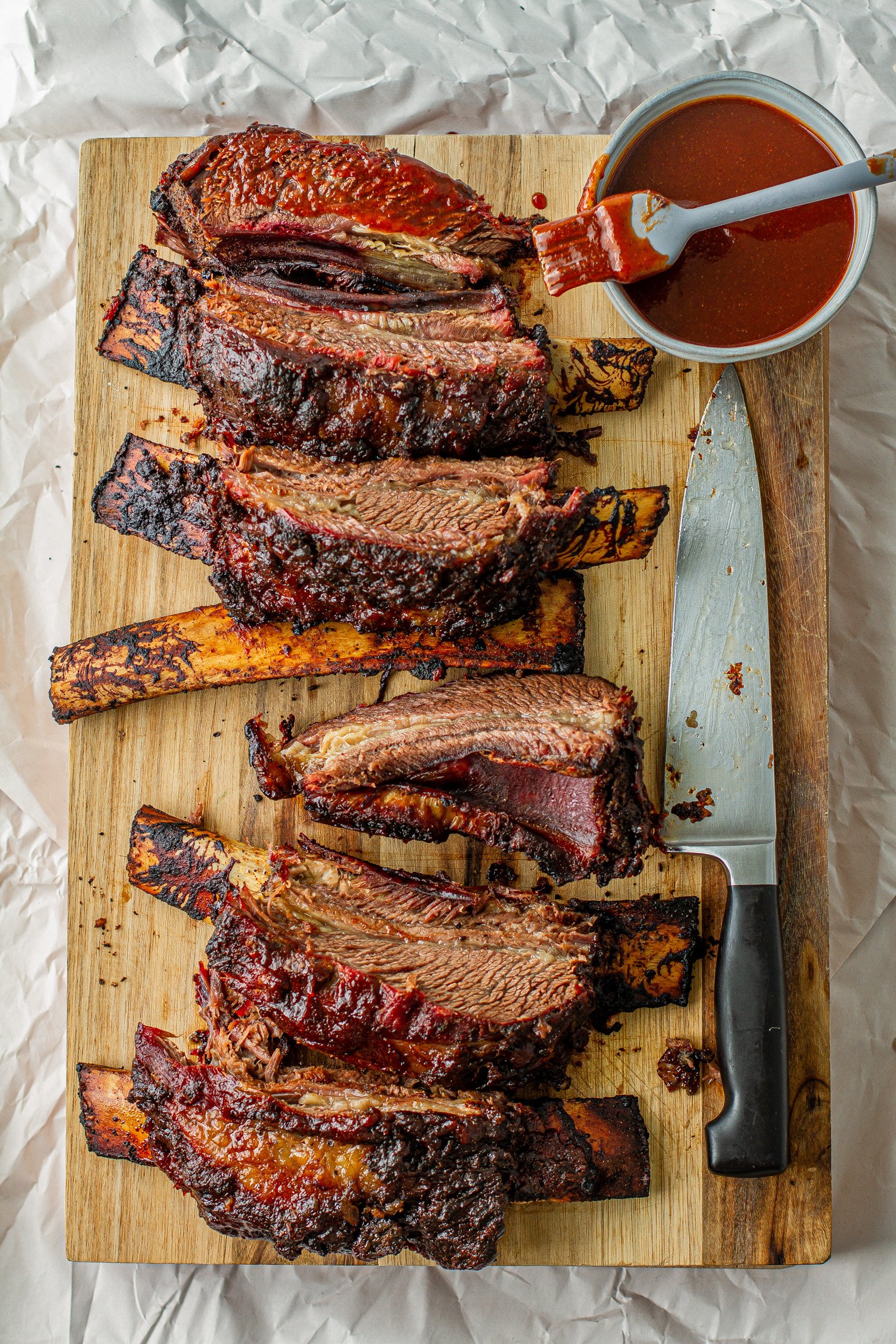 Easy BBQ Beef Plate Ribs (Oven to Grill Recipe) | Meiko and The Dish