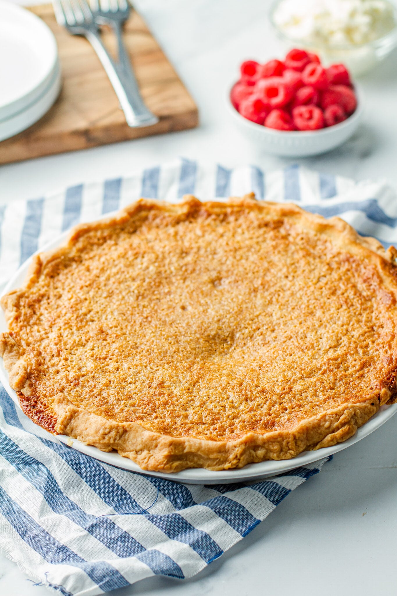 Southern Buttermilk Chess Pie Recipe Meiko and The Dish