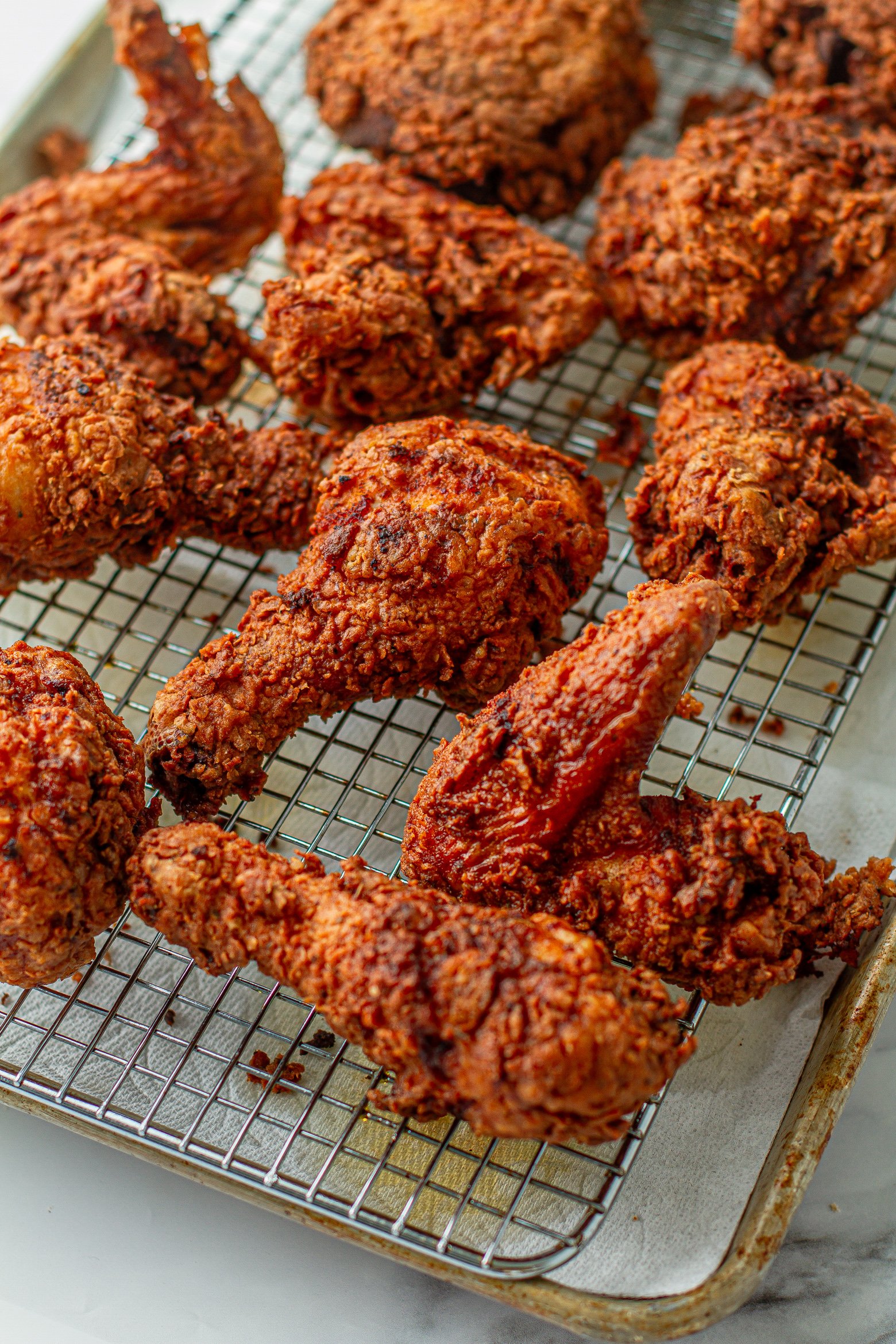 Spicy Crispy Fried Chicken Recipe