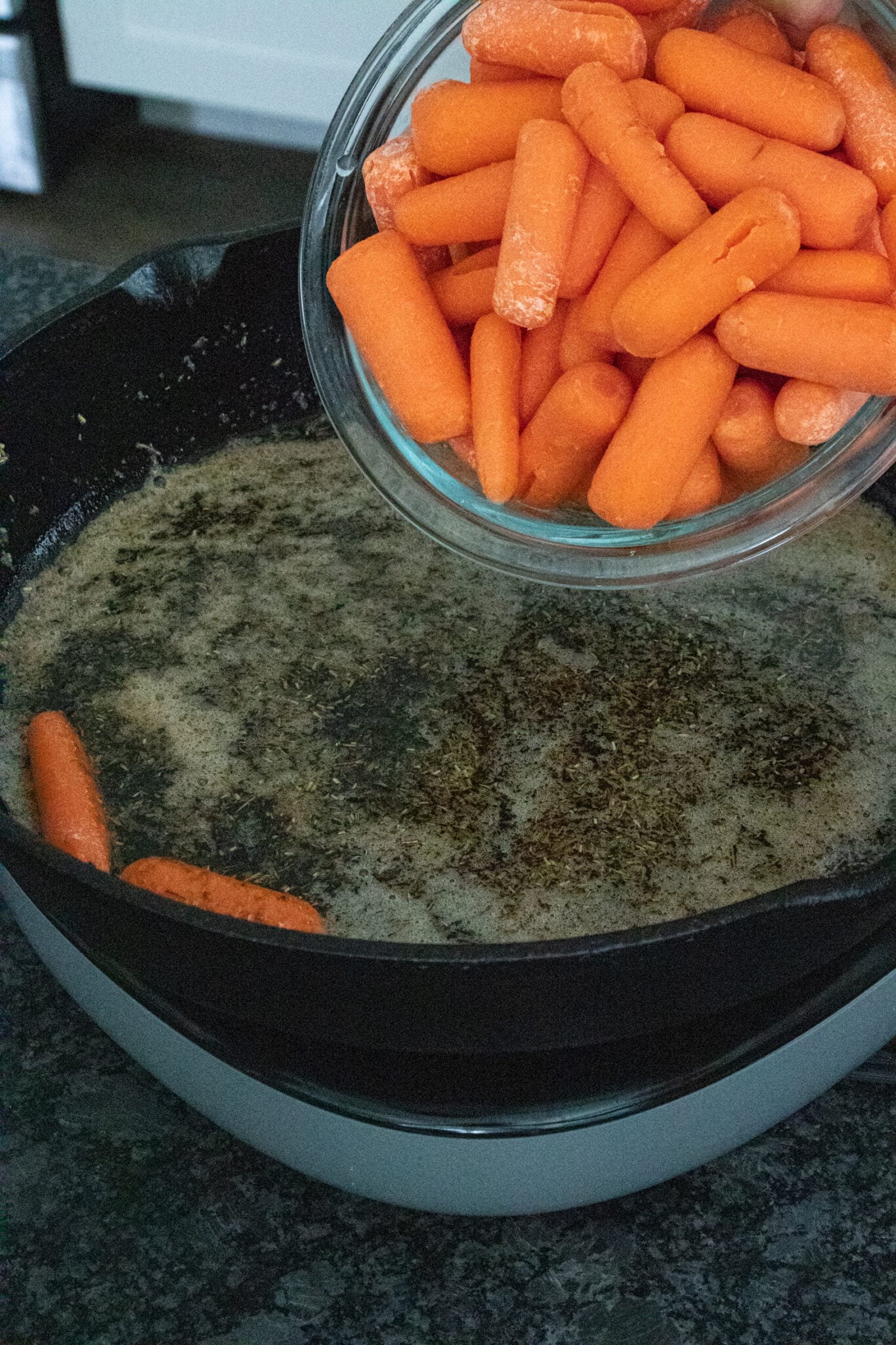 Stovetop Herb & Maple Glazed Carrots Recipe Meiko and The Dish