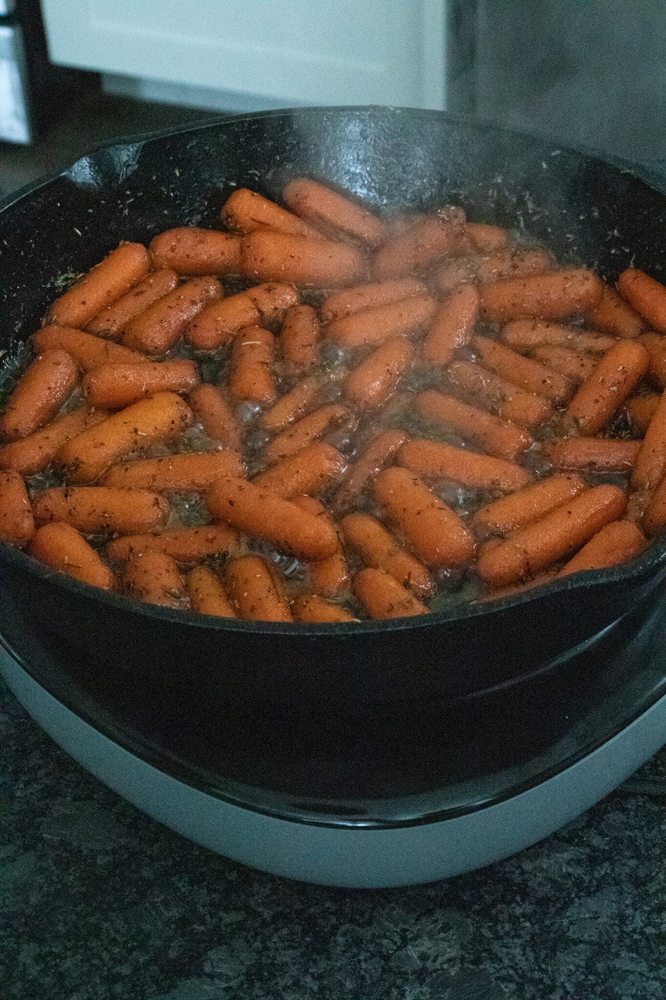 Stovetop Herb & Maple Glazed Carrots Recipe Meiko and The Dish