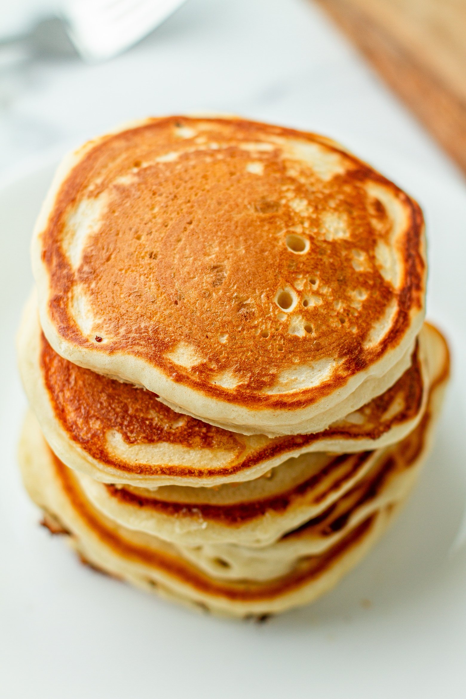 Fluffiest Crispy Edge Buttermilk Pancakes Recipe Meiko and The Dish